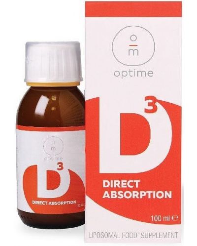 Липозомен витамин D3, 100 ml, Optime - 1