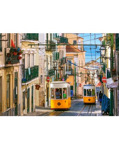 Пъзел Castorland от 1000 части - Трамваите в Лисабон, Португалия - 2