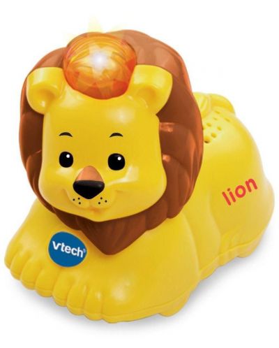 Детска играчка Vtech - Животни за игра, лъв - 1