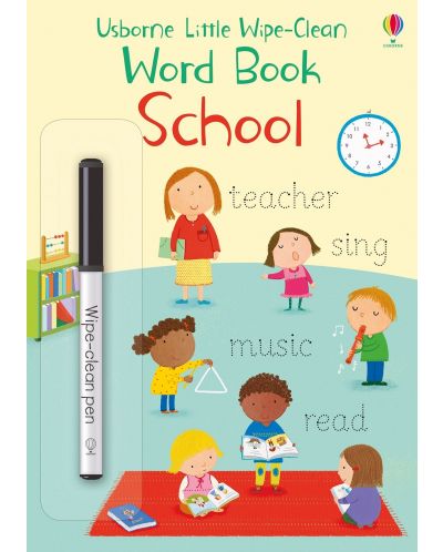 Little Wipe-Clean Word Book: School - 1