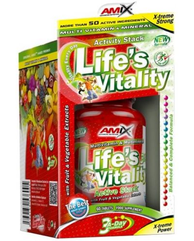 Life's Vitality, 60 таблетки, Amix - 1