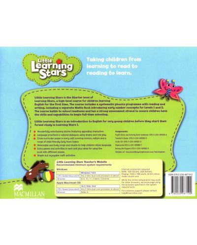 Little Learning Stars Starter: Teacher's Guide / Английски език (Книга за учителя) - 2