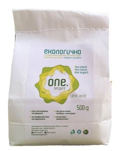 Лимонена киселина One tergent - 0.5 kg - 1