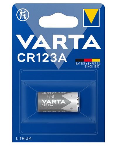 Литиева батерия VARTA - CR123A, 3V, 1 бр.  - 1