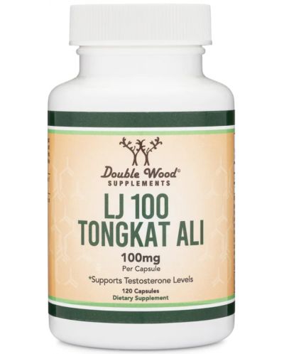 LJ 100 Tongkat Ali, 100 mg, 120 капсули, Double Wood - 1