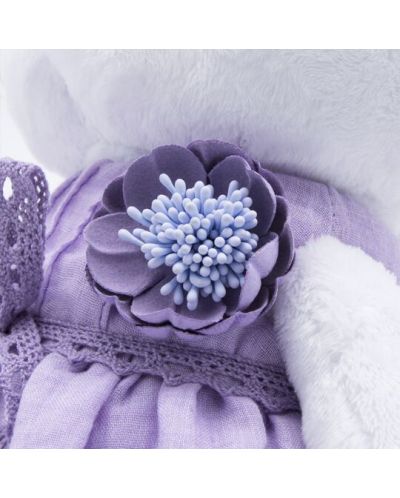Плюшена играчка Budi Basa - Коте Ли-Ли, с лилава рокличка, 24 cm - 5