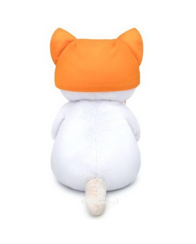 Плюшена играчка Budi Basa - Коте Ли-Ли, с лисича шапка, 27 cm - 4