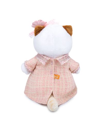 Плюшена играчка Budi Basa - Коте Ли-Ли, с розова рокличка, 24 cm - 4
