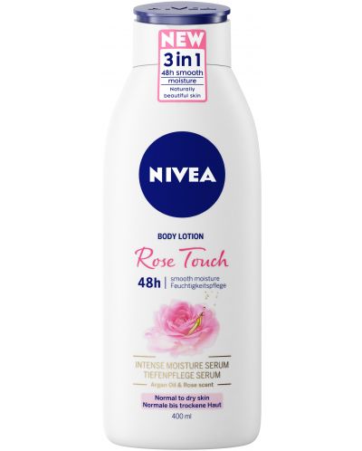 Nivea Rose Touch Лосион за тяло, 400 ml - 1