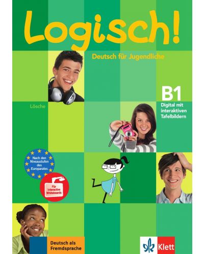 Logisch! B1, CD-ROM mit interaktiven Tafelbildern, Kurs- und Arbeitsbuchinhalte - 1