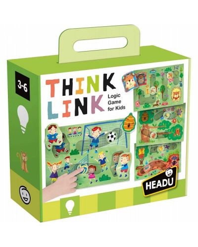Логическа игра за деца Headu - Tink Link - 1