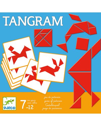 Логическа игра Djeco - Танграм - 1