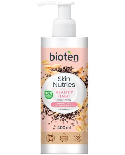 Bioten Skin Nutries Лосион за тяло, Овес, 400 ml - 1