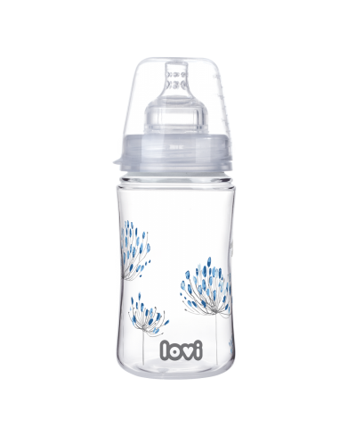 Шише за хранене Lovi - Botanic, 3м+, 240 ml