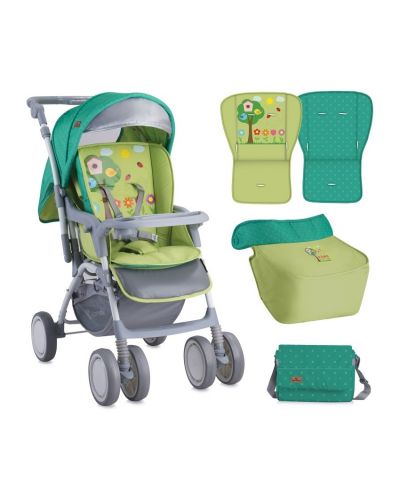 Lorelli Бебешка количка Combi GREEN GARDEN