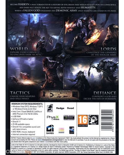 Lords of the Fallen - Limited Edition (PC) - 5