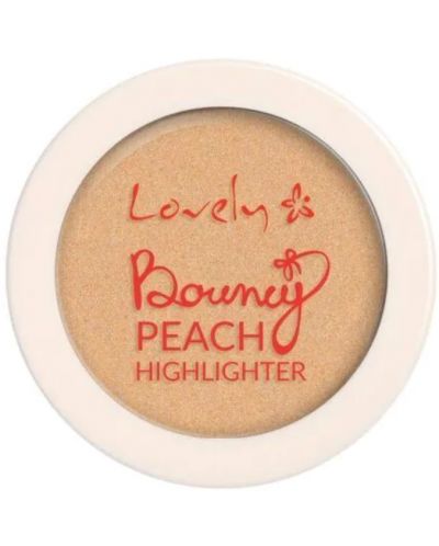 Lovely Хайлайтър Bouncy, Peach - 1