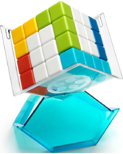 Логическа игра Smart Games - Cubiq, 3D пъзел с 80 предизвикателства - 4