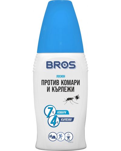 Bros Лосион против кърлежи и комари, 100 ml - 1