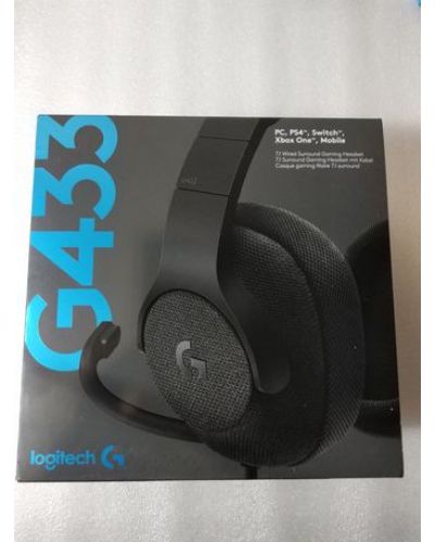 Гейминг слушалки Logitech G433 - черни (разопакован) - 2