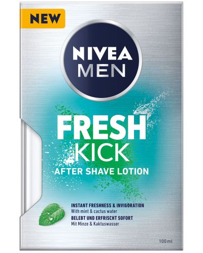Nivea Men Лосион за след бръснене Fresh Kick, 100 ml - 2