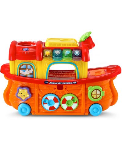 Детска играчка Vtech - Музикална лодка, с животни - 1