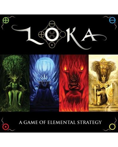 Настолна игра LOKA: A Game of Elemental Strategy - Стратегическа - 1