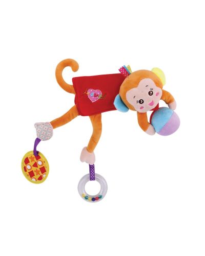 Бебешка играчка Lorelli Toys - Прегърни ме, маймунка