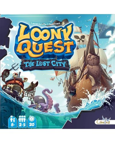 Разширение за настолна игра Loony Quest - The Lost City - 3