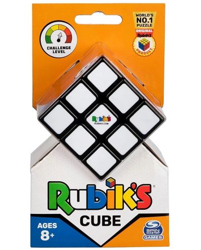 Логическа игра Spin Master - Rubik's Cube V10, 3 x 3 - 1