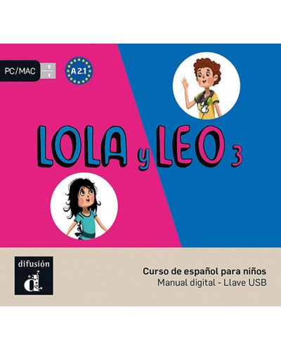 Lola y Leo 3 – Llave USB con libro digital - 1