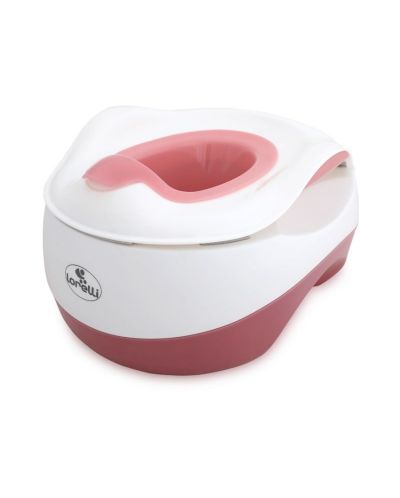 Комплект за тоалетна Lorelli - WC Transform, розов