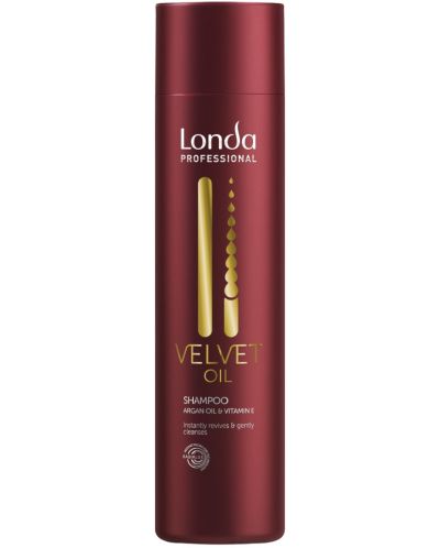 Londa Professional Velvet Oil Подхранващ шампоан, 250 ml - 1