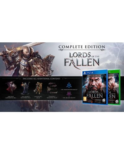 WOW!*** LORDS OF THE FALLEN - Complete Edition PS4 FACTORY SEALED!