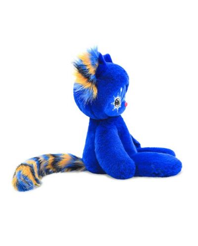 Плюшена играчка Budi Basa Lori Colori - Тоши, в син цвят, 30 cm - 4