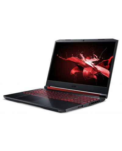 Гейминг лаптоп Acer - AN515-54-50SM, черен - 3