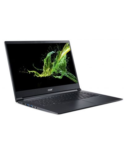 Гейминг лаптоп Acer - A715-73G-701P, черен - 2