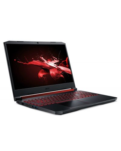 Гейминг лаптоп Acer - AN515-54-50SM, черен - 2