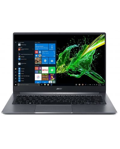 Лаптоп Acer - SF314-57-712U, сив - 1