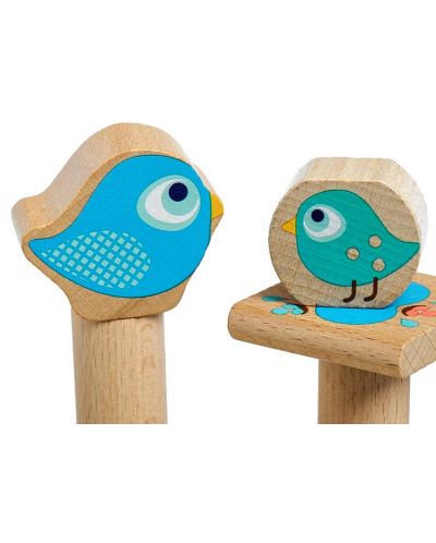 Дървена играчка за баланс Lucy&Leo - Малки приятели - 4