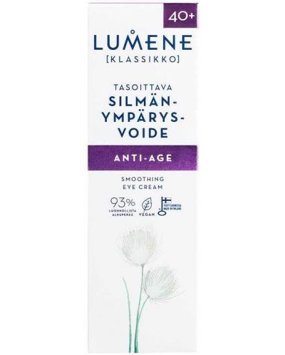 Lumene Klassikko Подмладяващ околоочен крем, 15 ml - 2