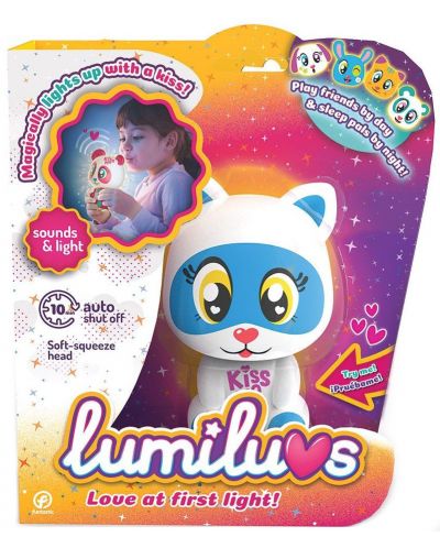 Светещо животинче Lumiluvs - Коте, синьо