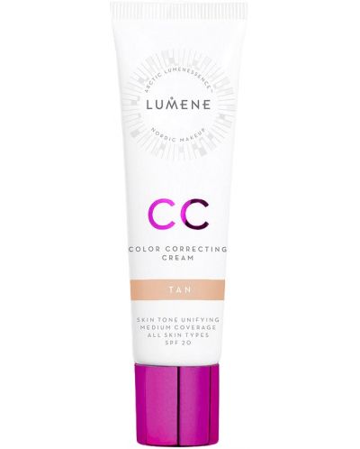 Lumene CC крем 7 в 1, Tan, SPF20, 30 ml - 1