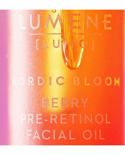 Lumene Lumo Възстановяващо бустер-олио Nordic Bloom Pre-Retinol, 30 ml - 6