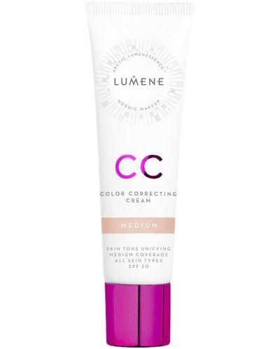 Lumene CC крем 7 в 1, Medium, SPF20, 30 ml - 1