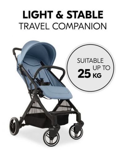 Лятна бебешка количка Hauck - Travel N Care Plus, Dusty Blue - 2