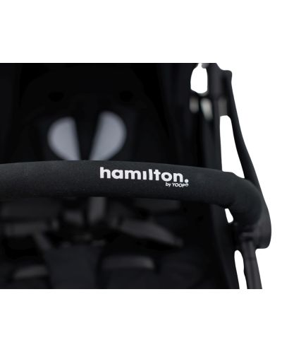 Лятна количка Hamilton - Magic Fold S1 Plus, Black - 8