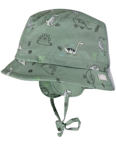 Лятна шапка с периферия Maximo - Зелена, динозаври, размер 45 - 1