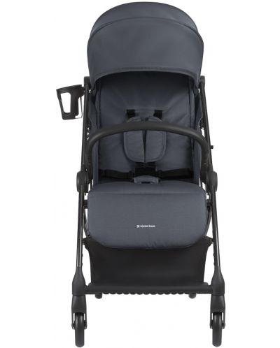 Лятна бебешка количка с автоматично сгъване KikkaBoo - Joy, Dark Grey - 2