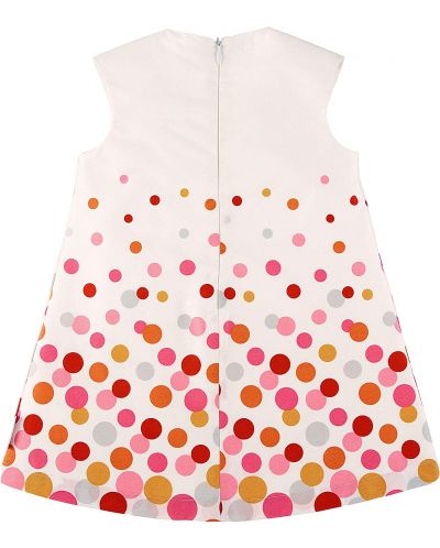 Лятна бебешка памучна рокля Sterntaler - На точки, 68 cm, 5-6 месеца - 2